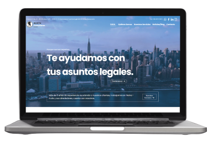 Sitio web Invicta Consultores